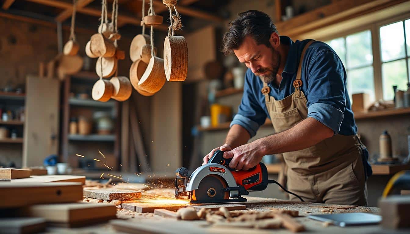 Illustration: Comment la scie circulaire de Black Decker s’impose dans l’univers du bricolage