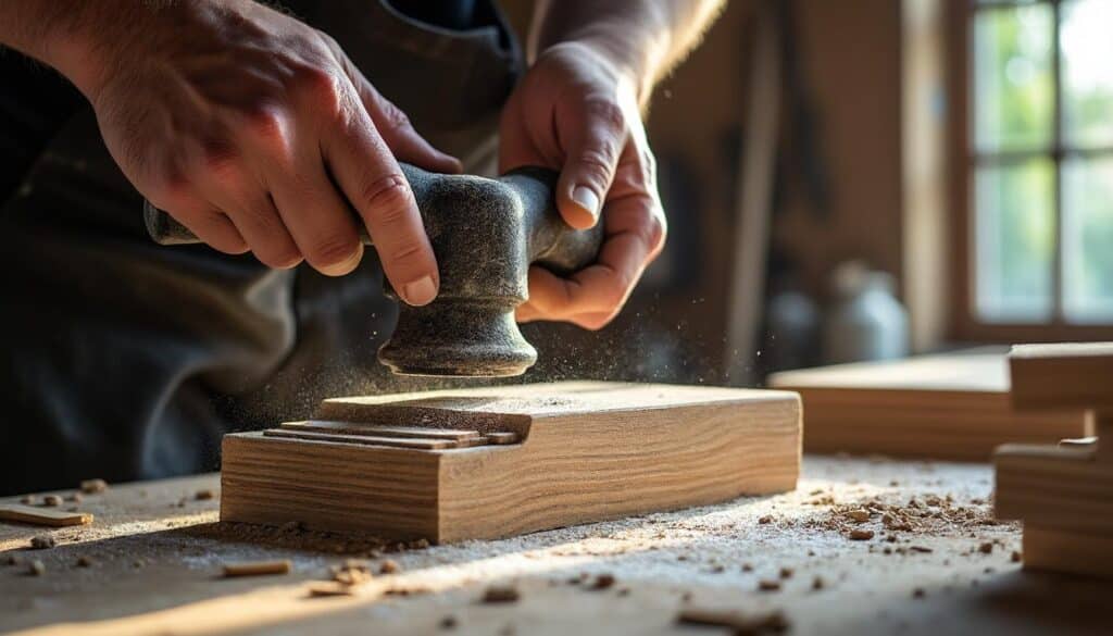 Comment poser des moulures en bois avec un marteau cloueur
