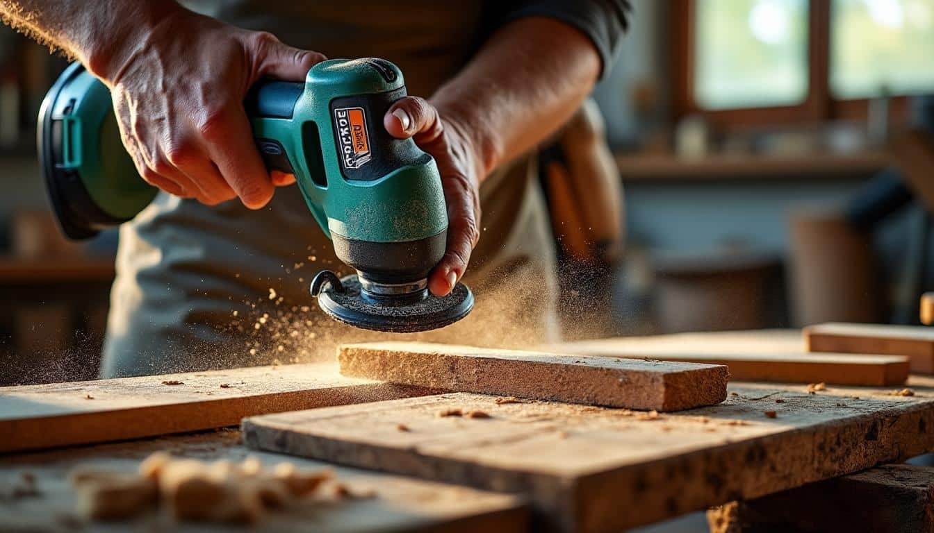 Ponceuse sur perceuse : transformer votre outil pour un ponçage efficace