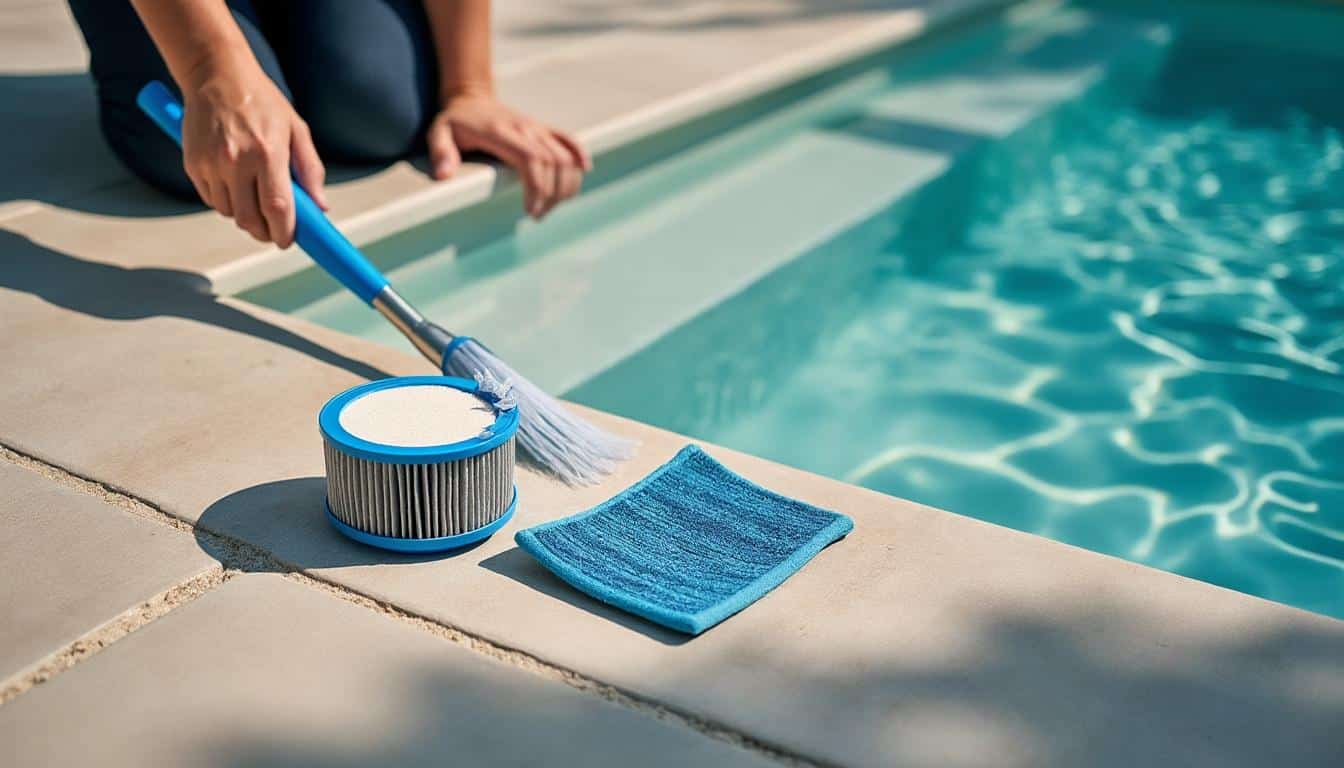 Comment assurer la propreté grâce à la filtration et à l'entretien quotidien de votre piscine ?