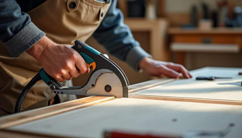 Couper du mélaminé sans éclat avec une scie sauteuse : astuces clés