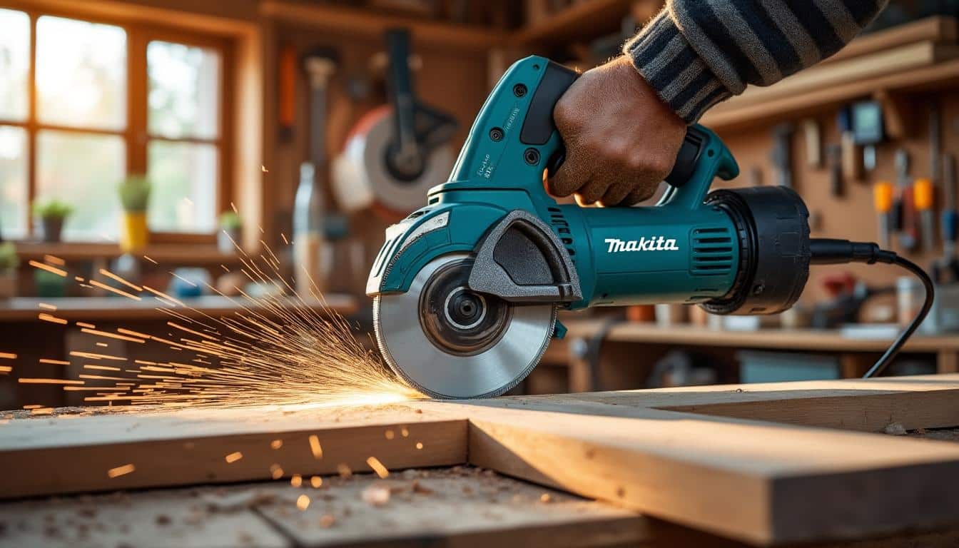 Illustration: Pourquoi choisir la scie à onglet radiale Makita avec lame de 305 millimètres ?