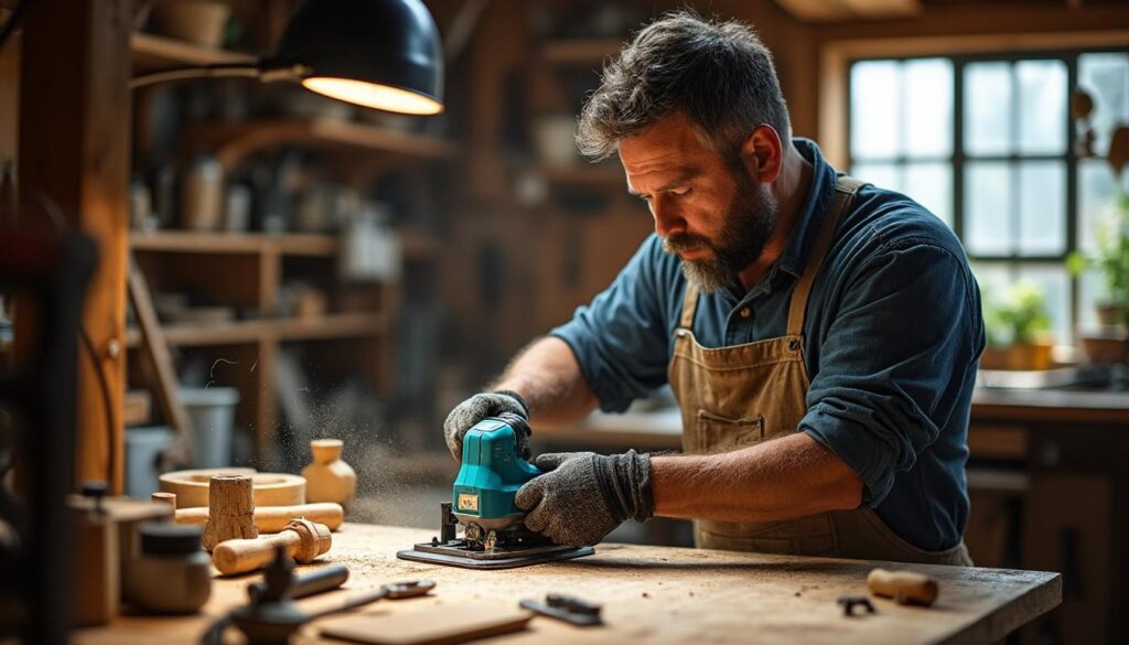 Scie à onglet Makita 305 mm : précision et puissance pour vos découpes