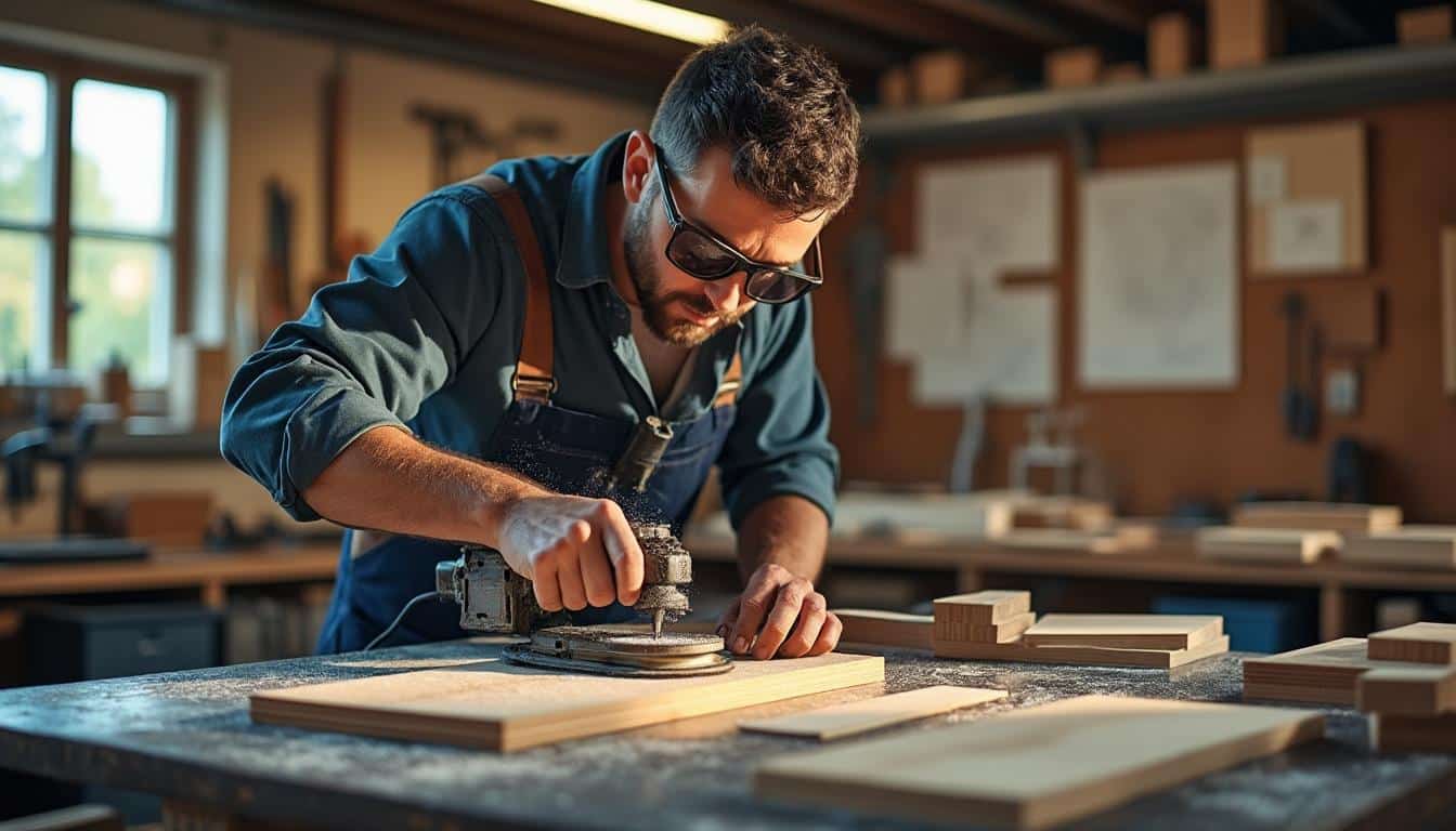 Illustration: Principes de fonctionnement et aspects techniques essentiels de la scie à plat