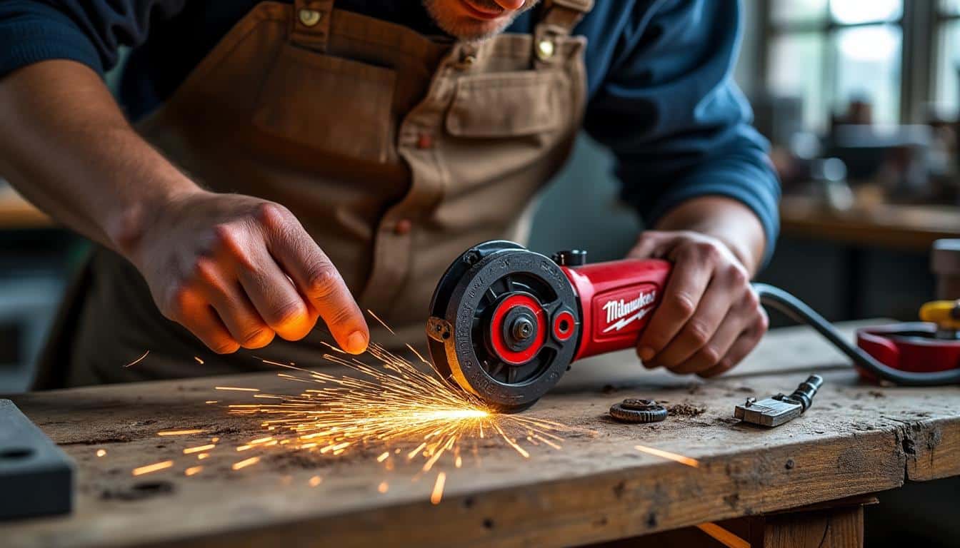 Illustration: Comprendre les spécificités techniques de la scie circulaire Milwaukee filaire