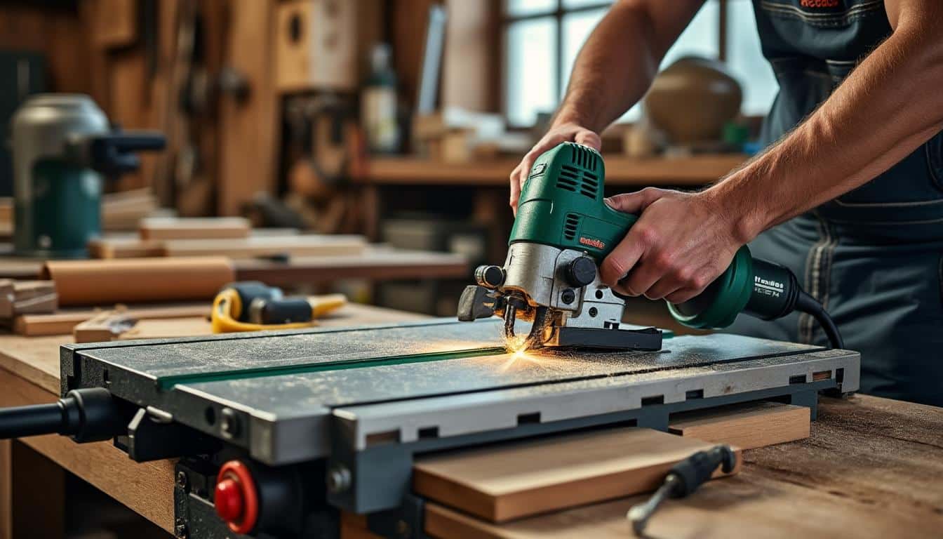 Illustration: Les caractéristiques techniques incontournables des scies à onglet radiales Metabo