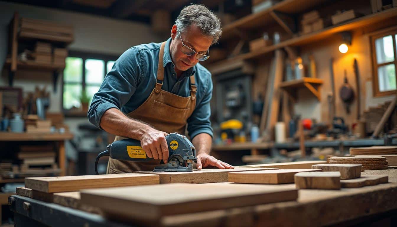 Scie à onglet radiale Metabo : précision et puissance pour pros