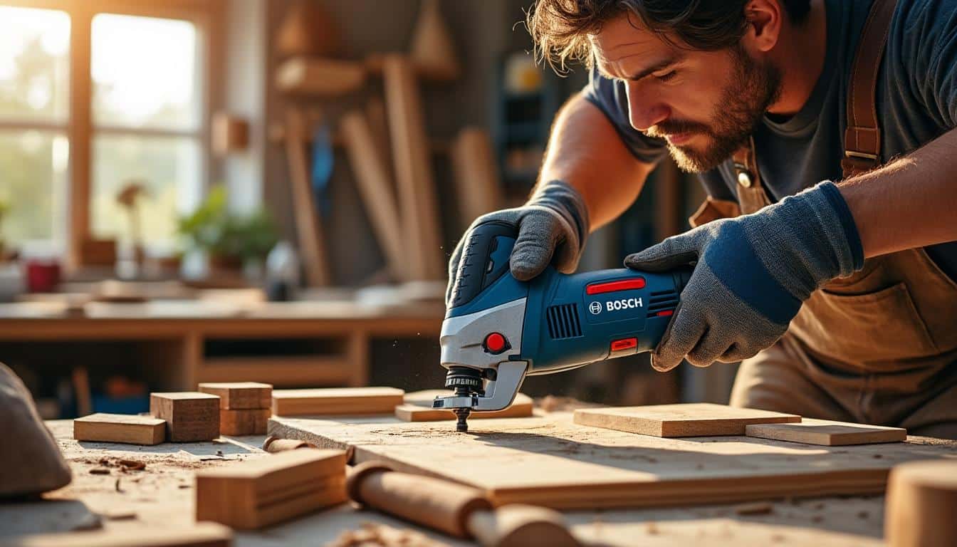 Illustration: Comprendre les atouts du modèle Bosch GSA 1100E pour un travail précis et puissant