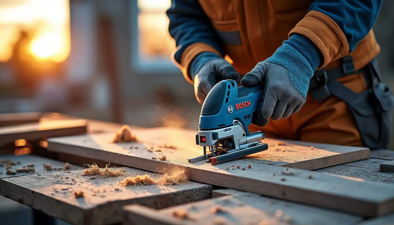 Illustration: Où et comment la scie sabre Bosch GSA 1100E excelle dans différents matériaux