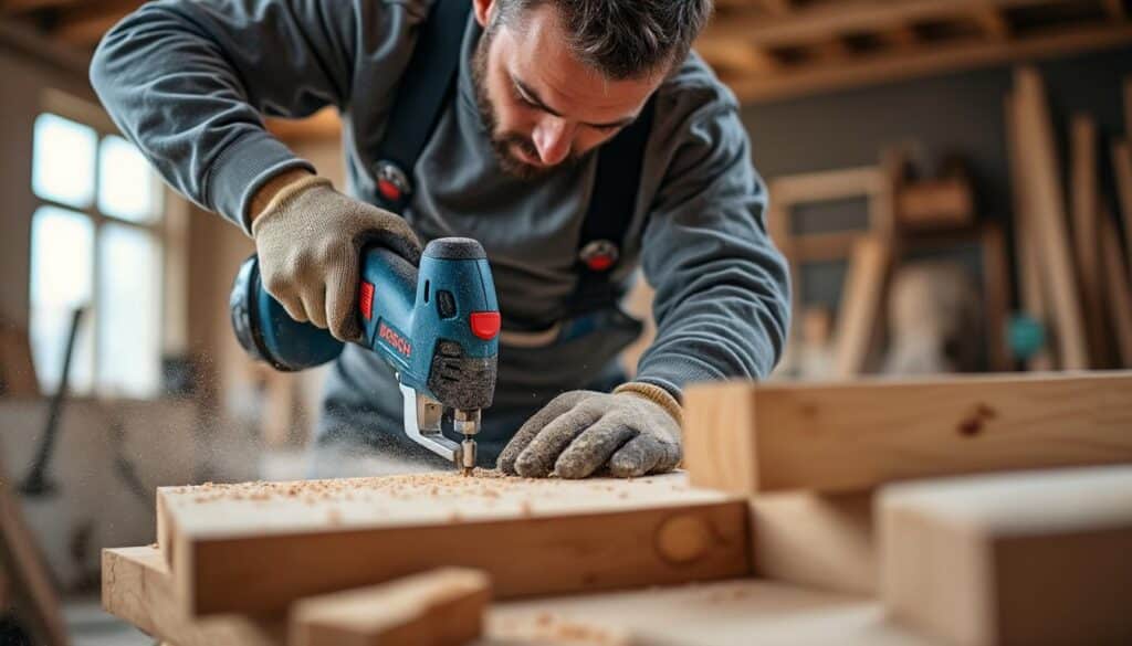 Scie sabre Bosch GSA 1100E : Puissance et précision au rendez-vous