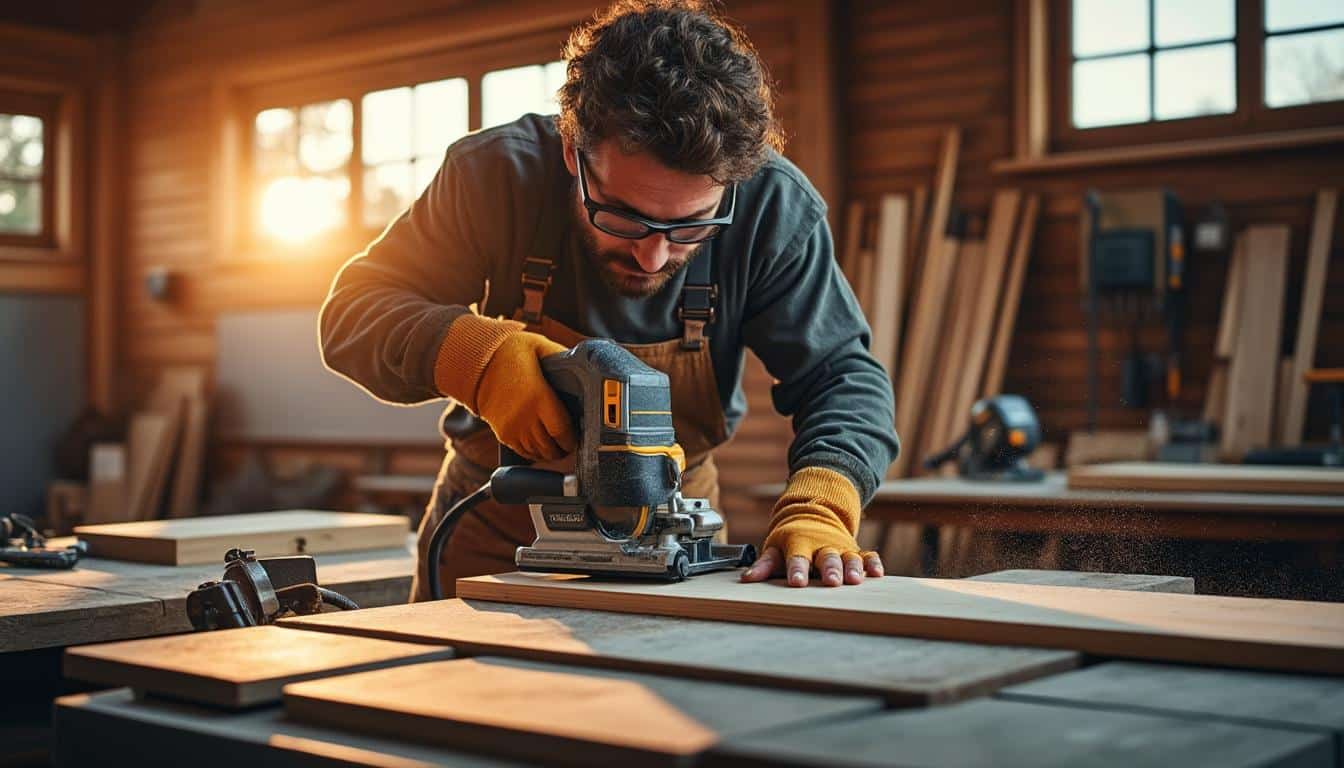 Illustration: Comment utiliser efficacement la scie sur table Einhell TC TS 2225 U pour vos projets