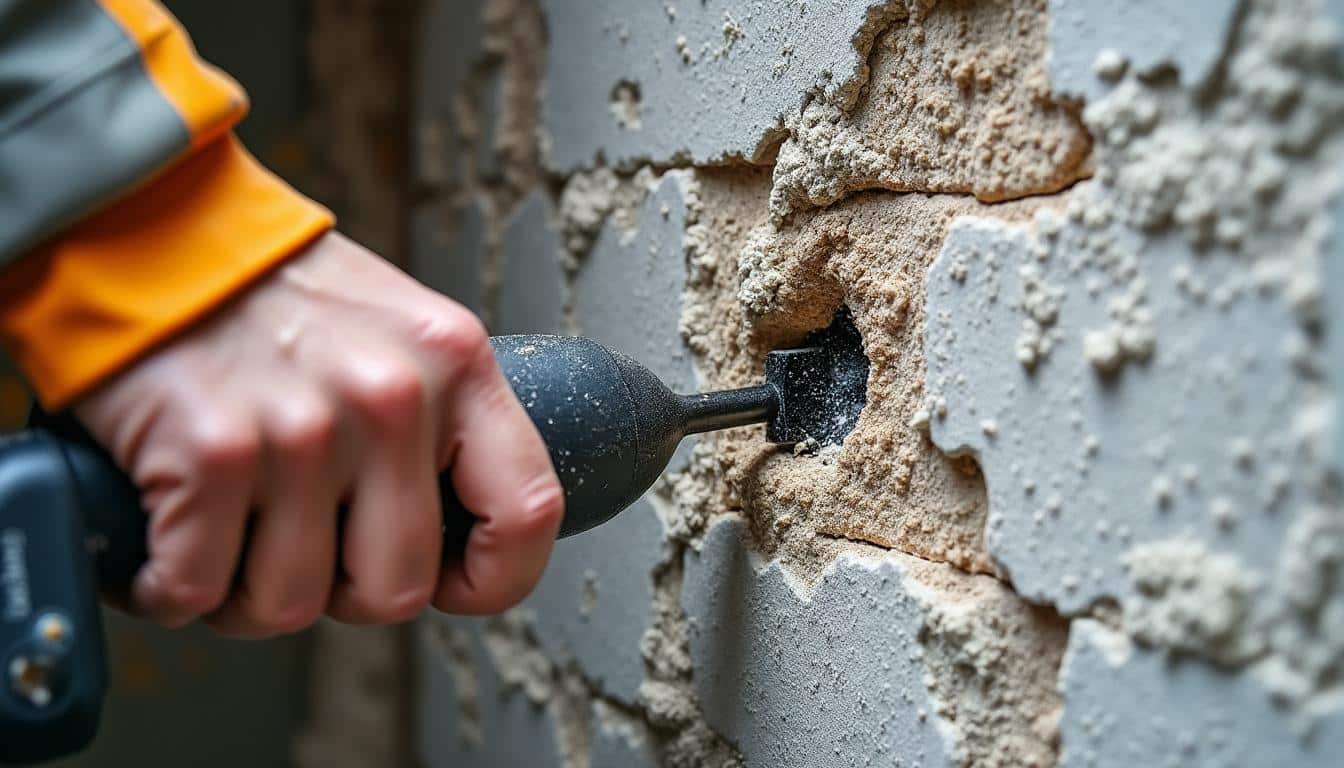 Cheville pour mur en pierre friable : guide pour une fixation solide