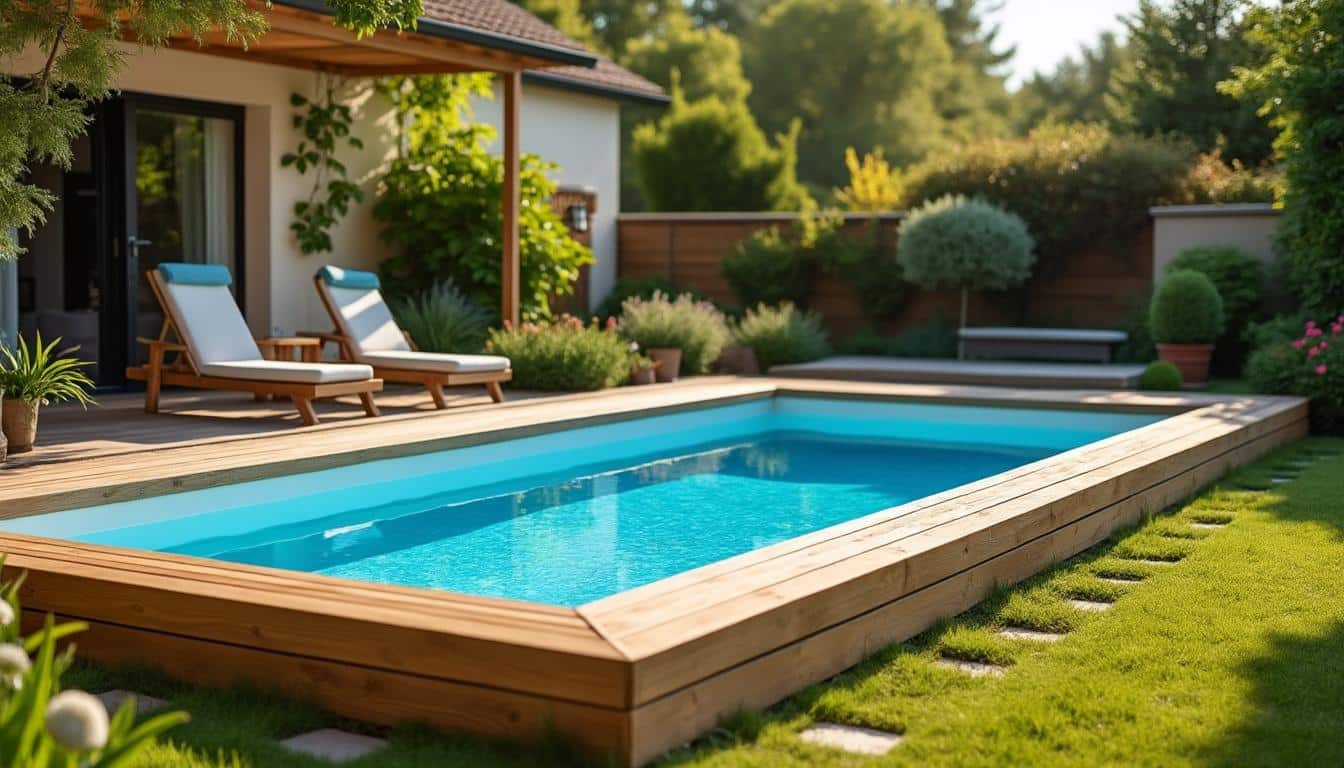 Illustration: Comment choisir la forme et la structure idéales pour une piscine en bois hors sol