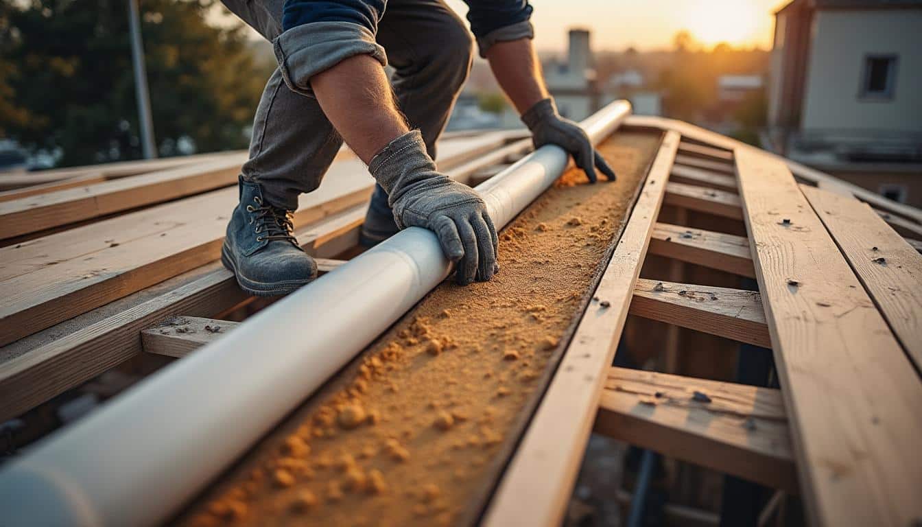 Illustration: Comprendre le rôle essentiel du rouleau écran sous toiture dans votre toiture