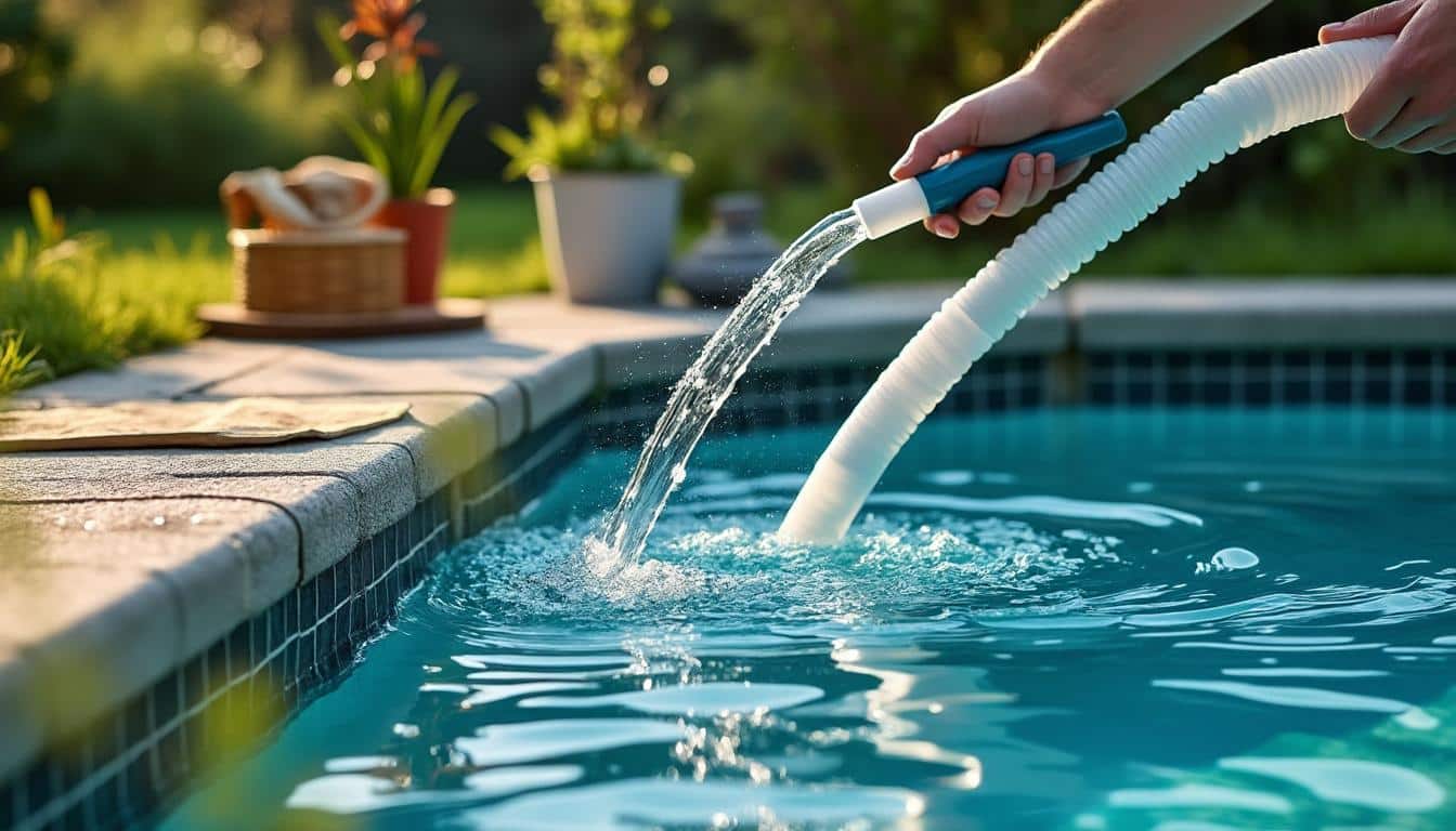 Illustration: Comprendre la vidange d’une piscine hors sol : principes et enjeux