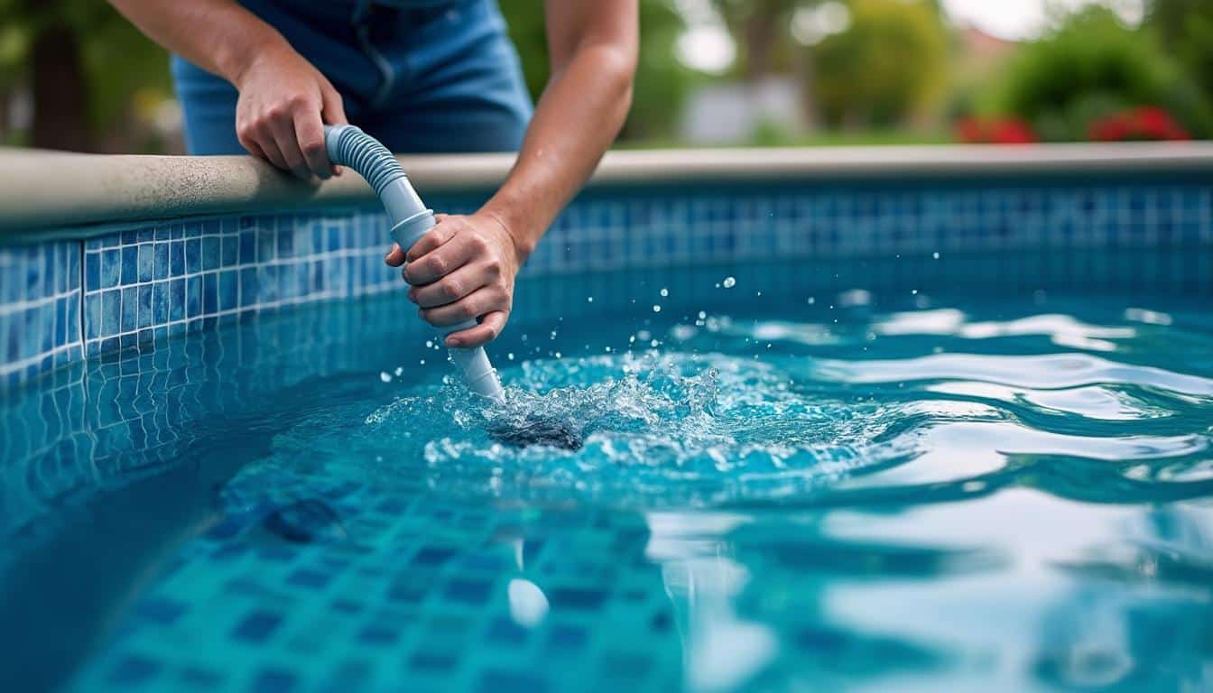 Astuce pour vider le fond d’une piscine hors sol : méthode simple et efficace