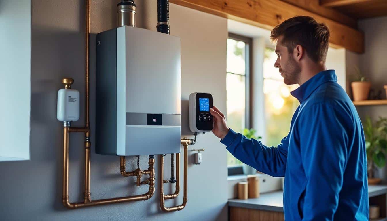 Illustration: Comment fonctionne une chaudière associée à une pompe à chaleur ?