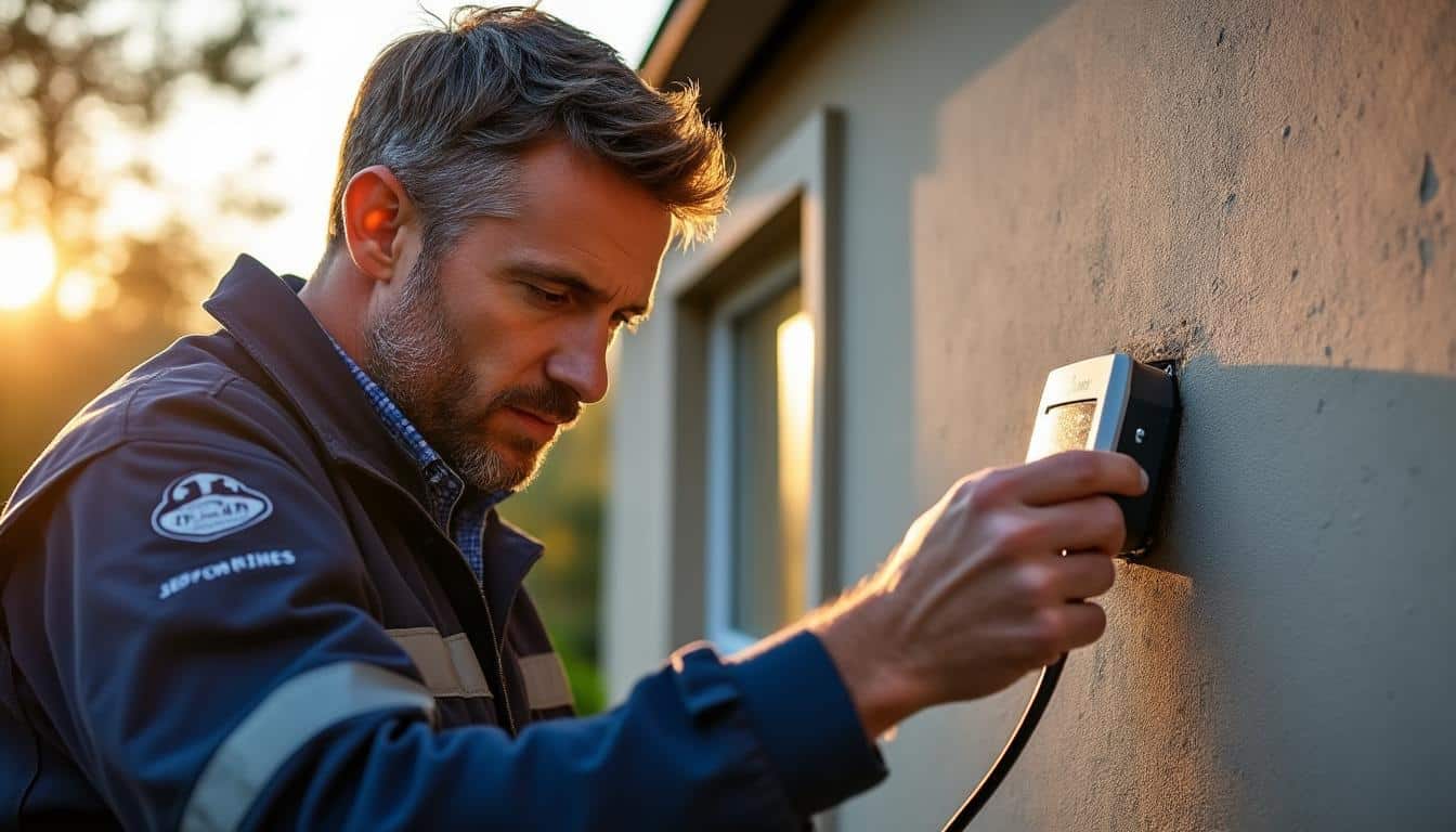 Illustration: Comprendre le rôle essentiel de la sonde extérieure dans le système de chauffage