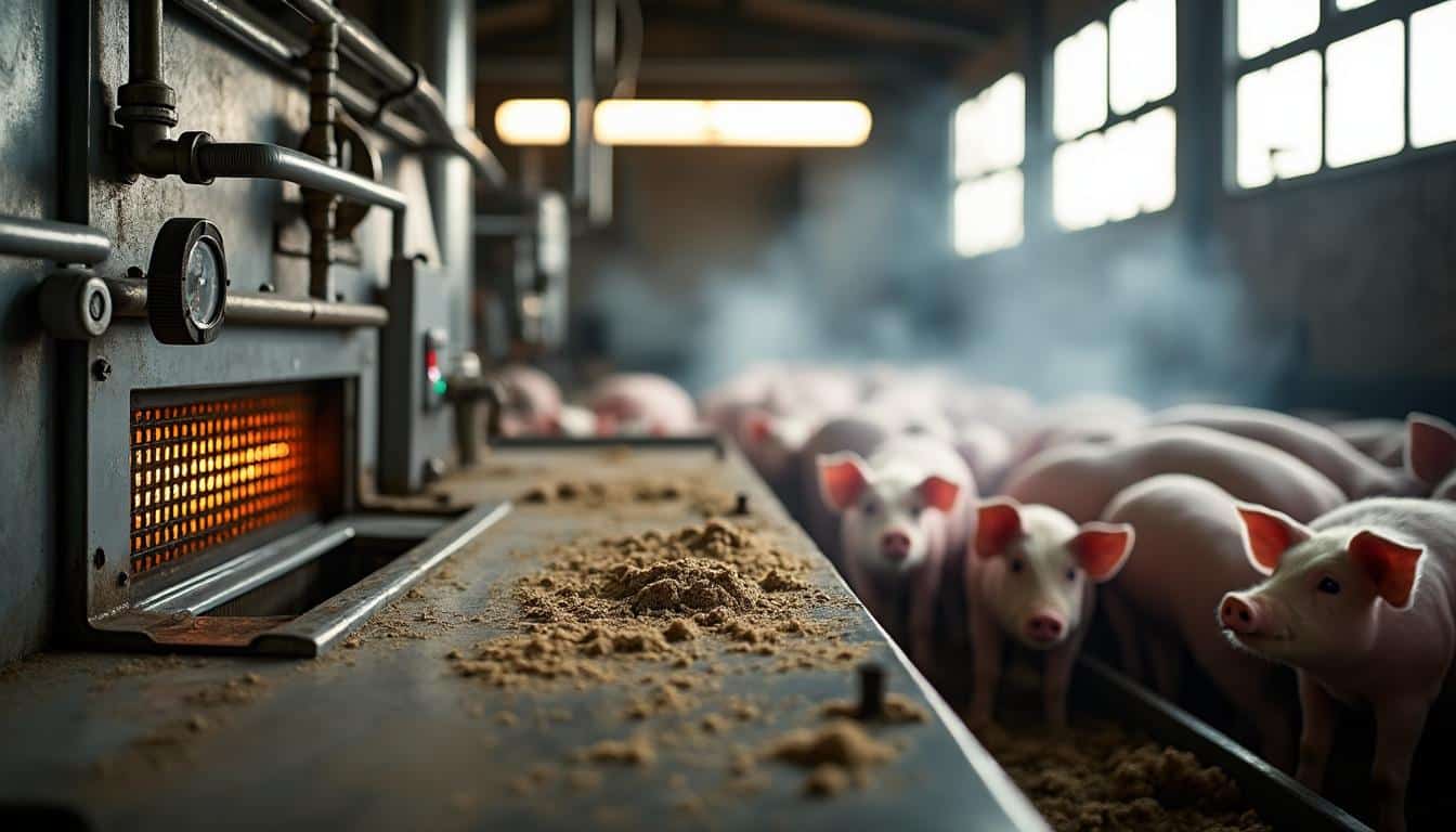 Illustration: Comprendre le rôle essentiel de la chaudière pour l’élevage porcin