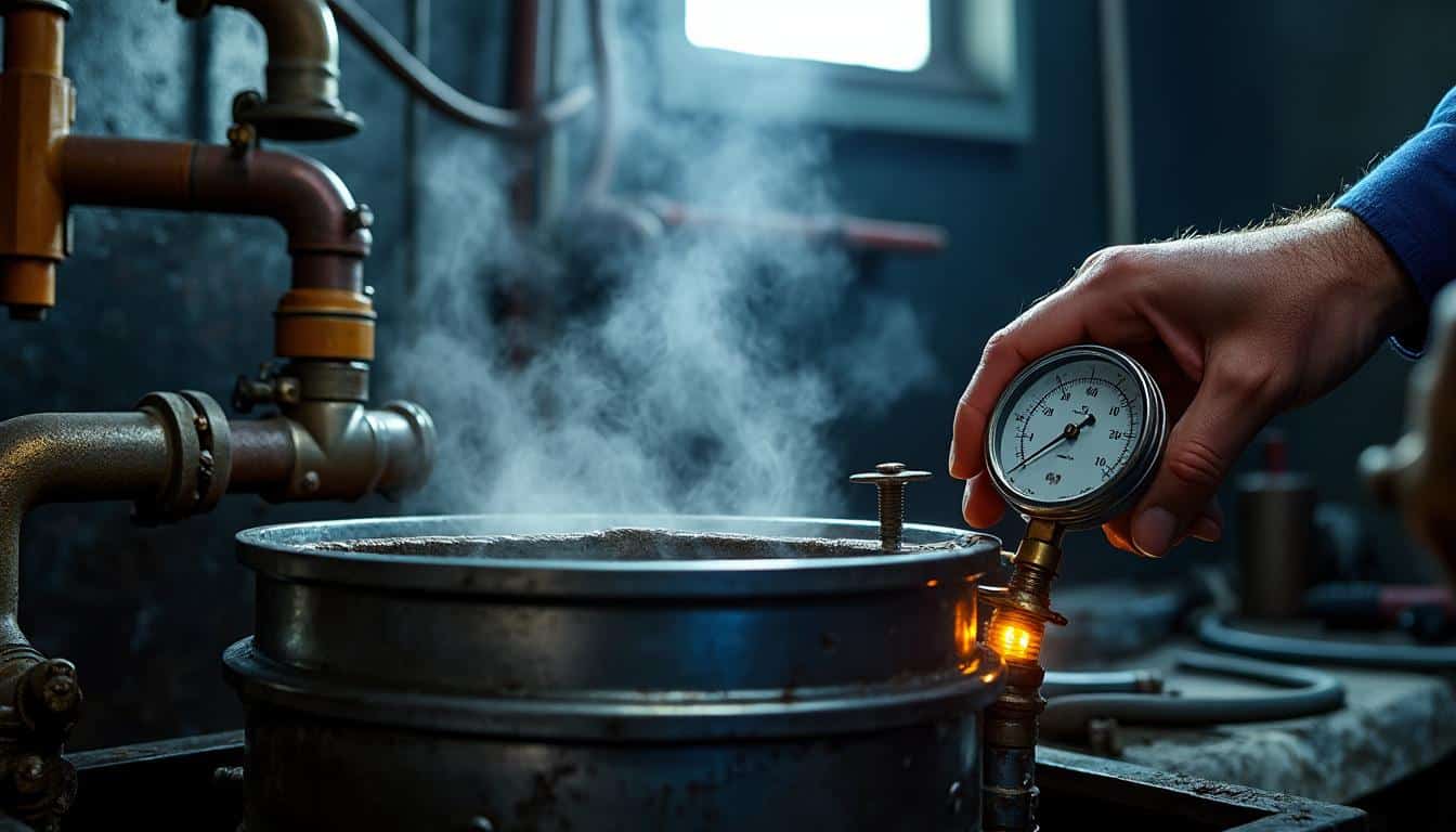 Chaudière qui monte en pression : causes, risques et solutions efficaces