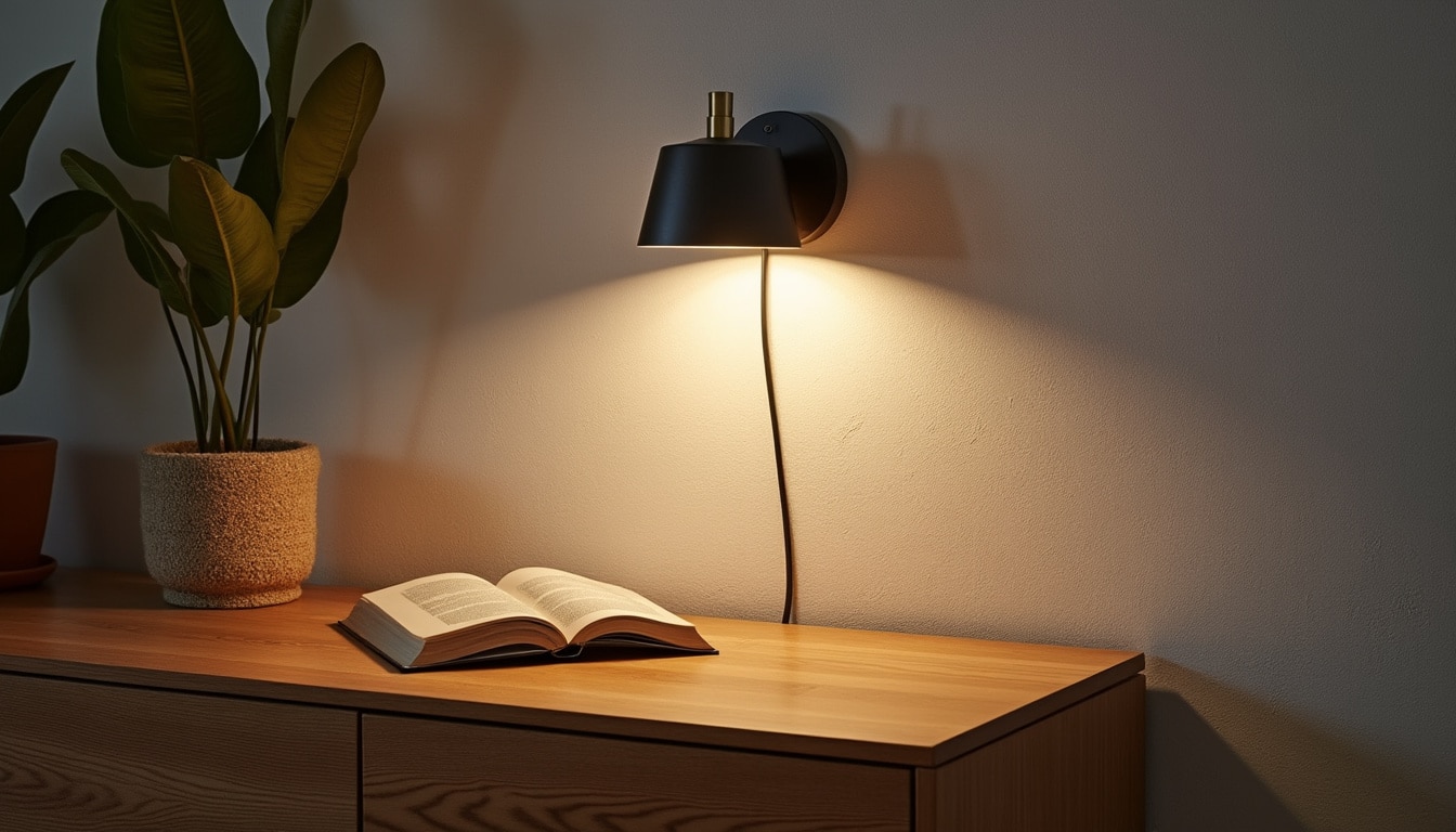 Applique murale avec prise : éclairage pratique et design pour votre intérieur