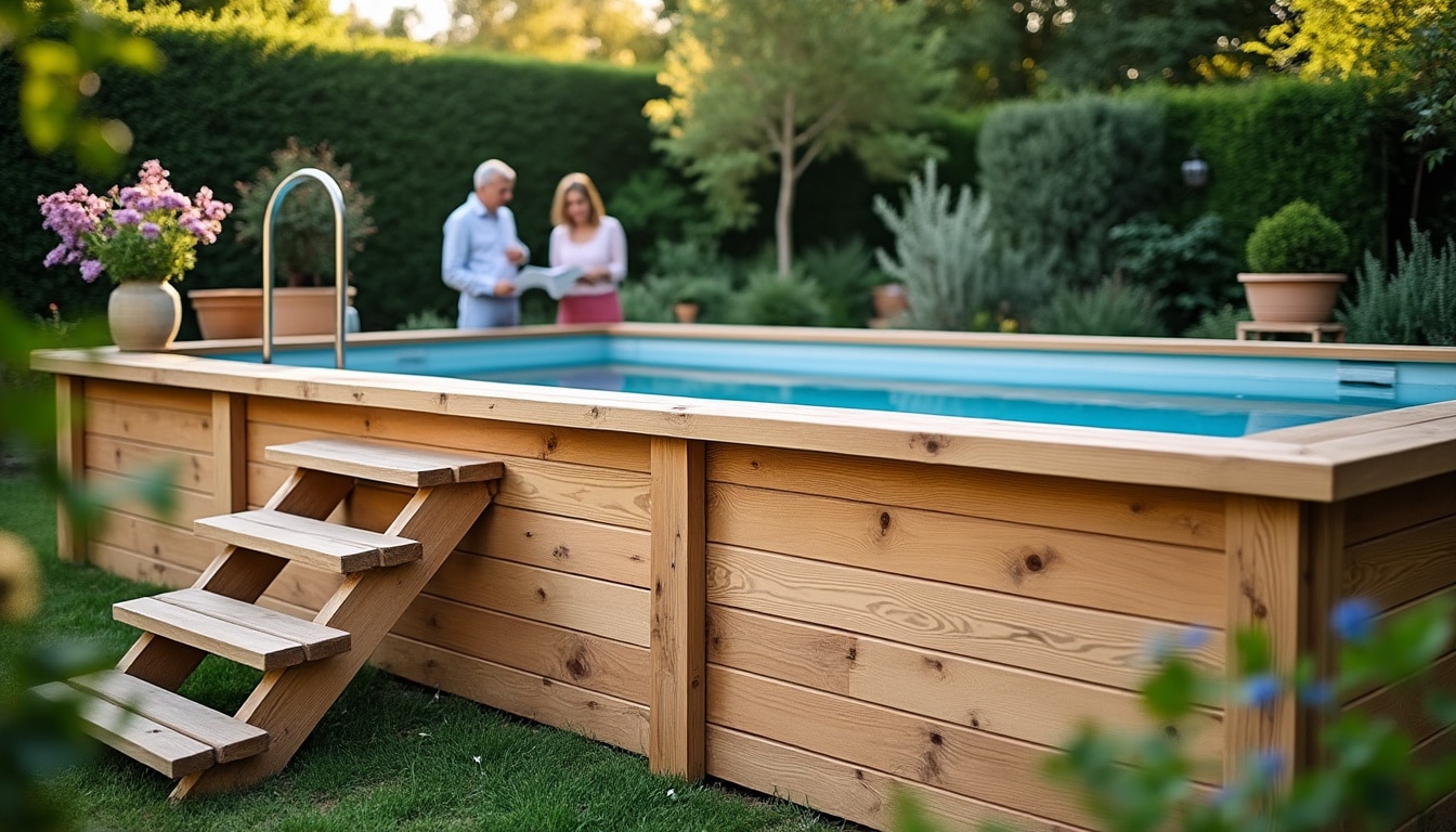 Illustration: Comprendre les spécificités d’une piscine hors sol en bois