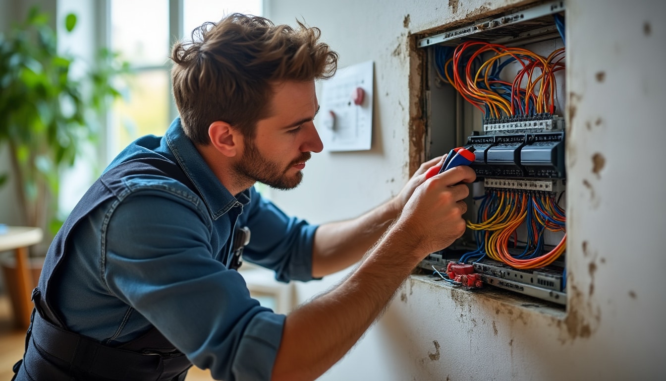 Illustration: Comprendre le fonctionnement et le rôle du tableau encastré dans votre installation