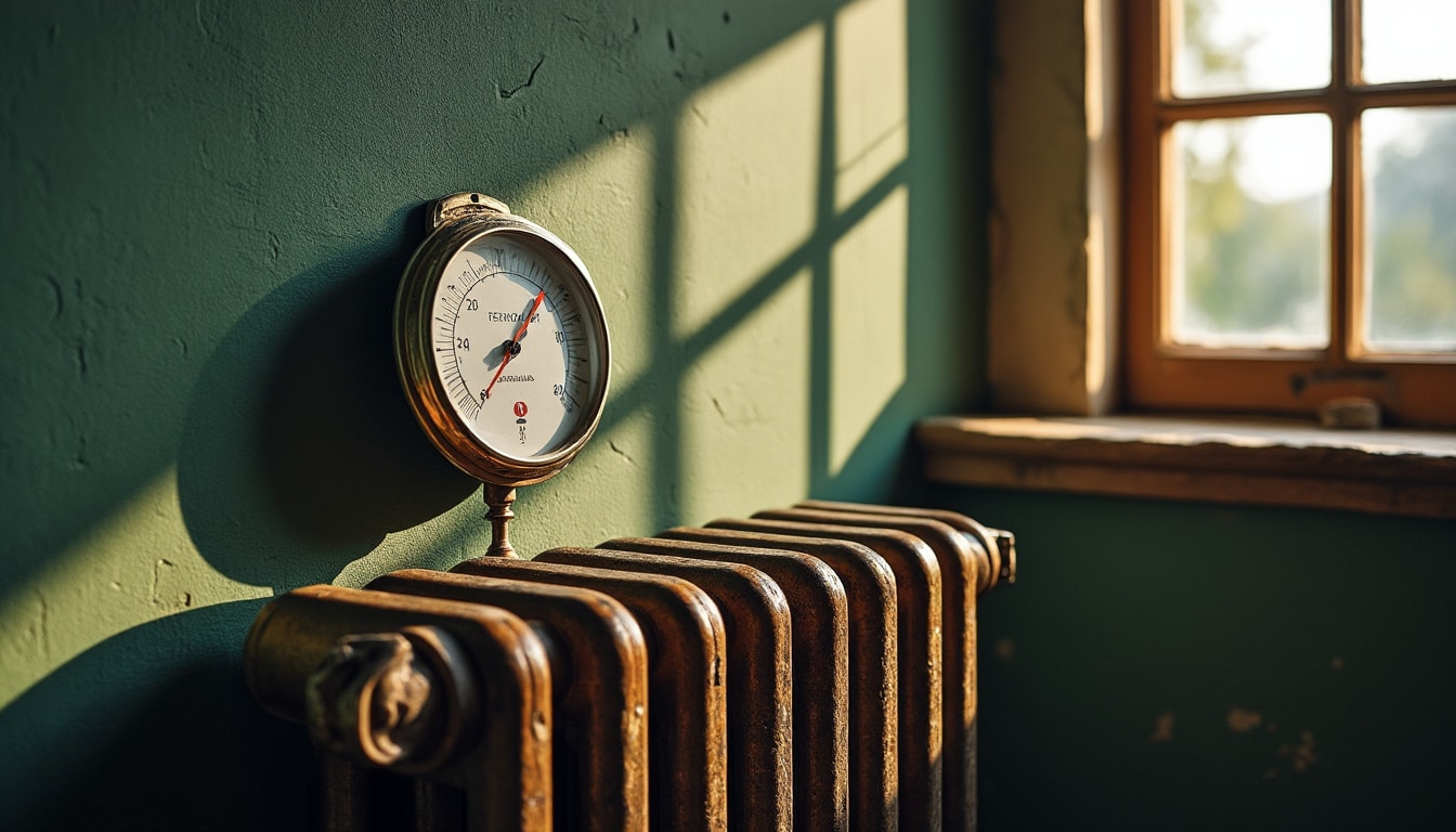 Température de l’eau du radiateur en fonte : conseils pour un confort optimal