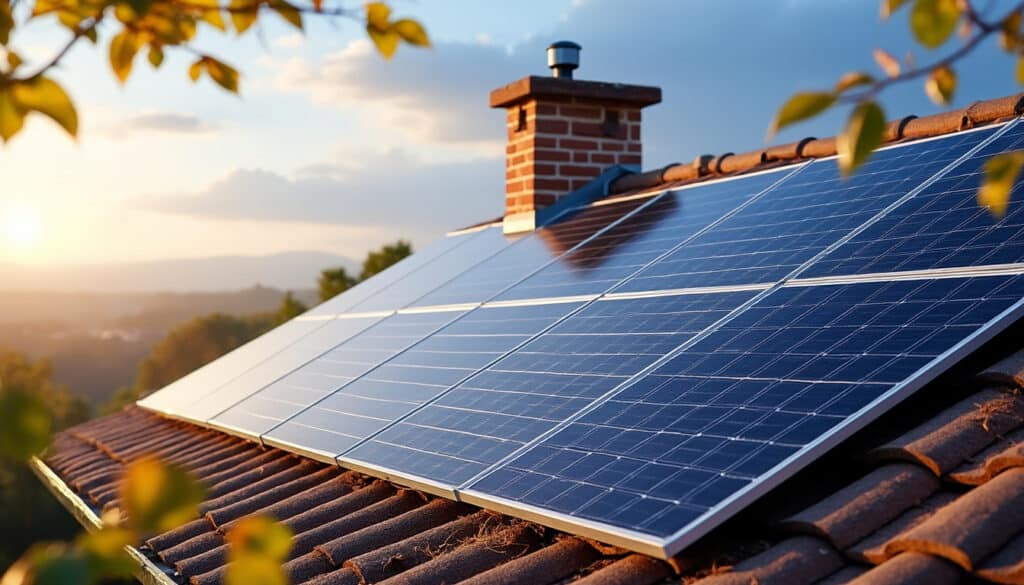 Tuile photovoltaïque rouge : élégance et performance énergétique