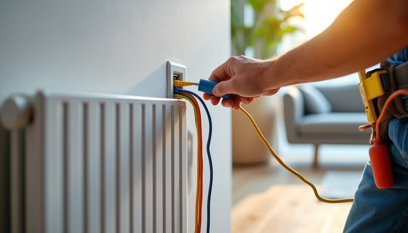Illustration: Comprendre le raccordement d’un radiateur électrique : notions essentielles et contexte
