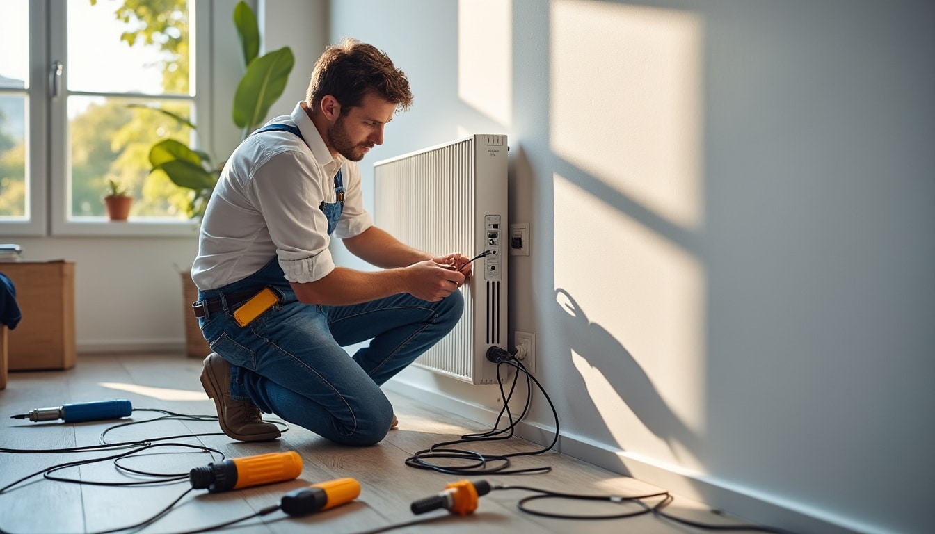 Raccorder un radiateur électrique : guide complet et conseils sécurité