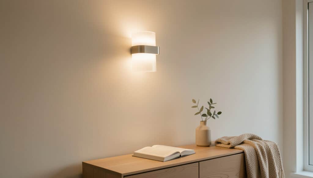 Applique murale minimaliste pour un intérieur épuré