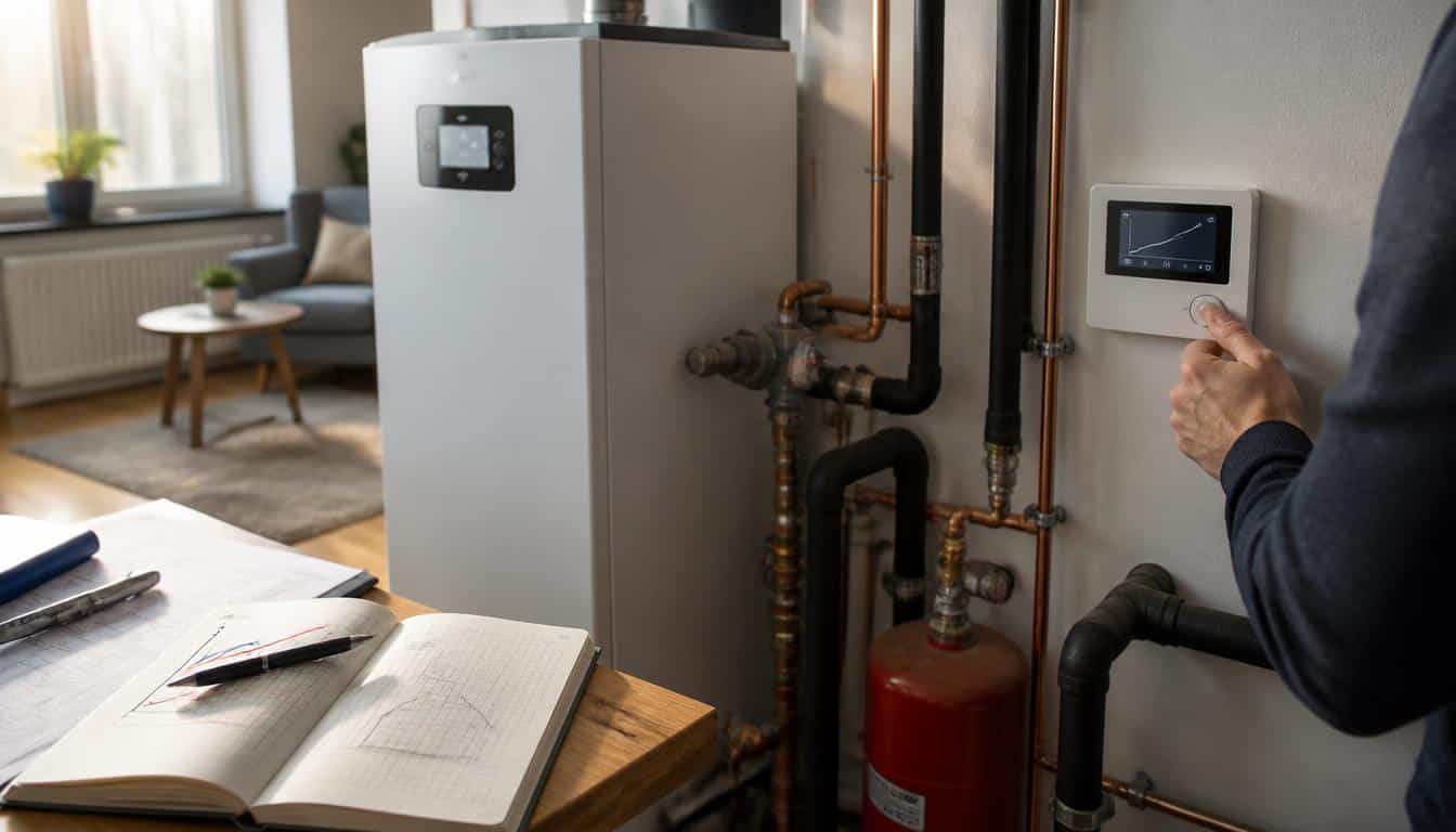 Loi d’eau et courbe de chauffe : bien régler sa PAC